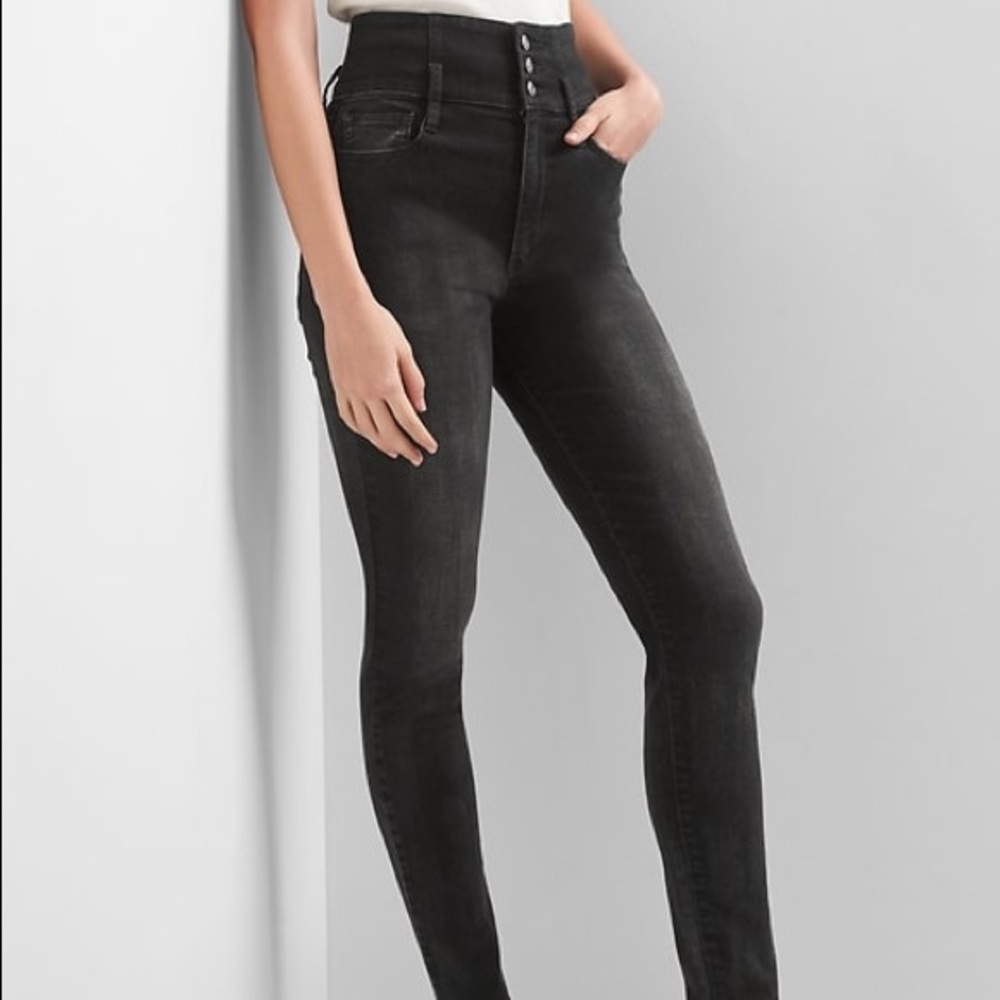 NWOT Gap “True Skinny Super High Rise” Jeans